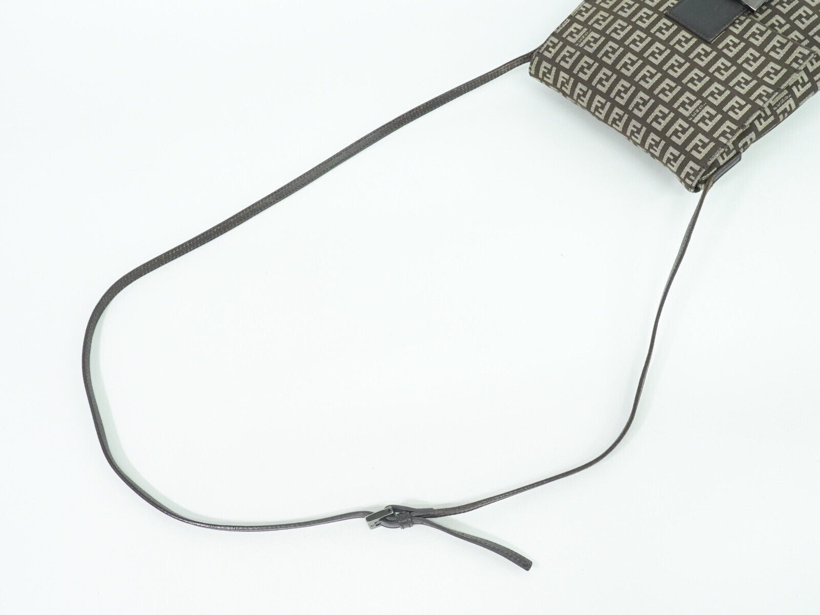Fendi Zucchino  Canvas Shoulder Bag ()