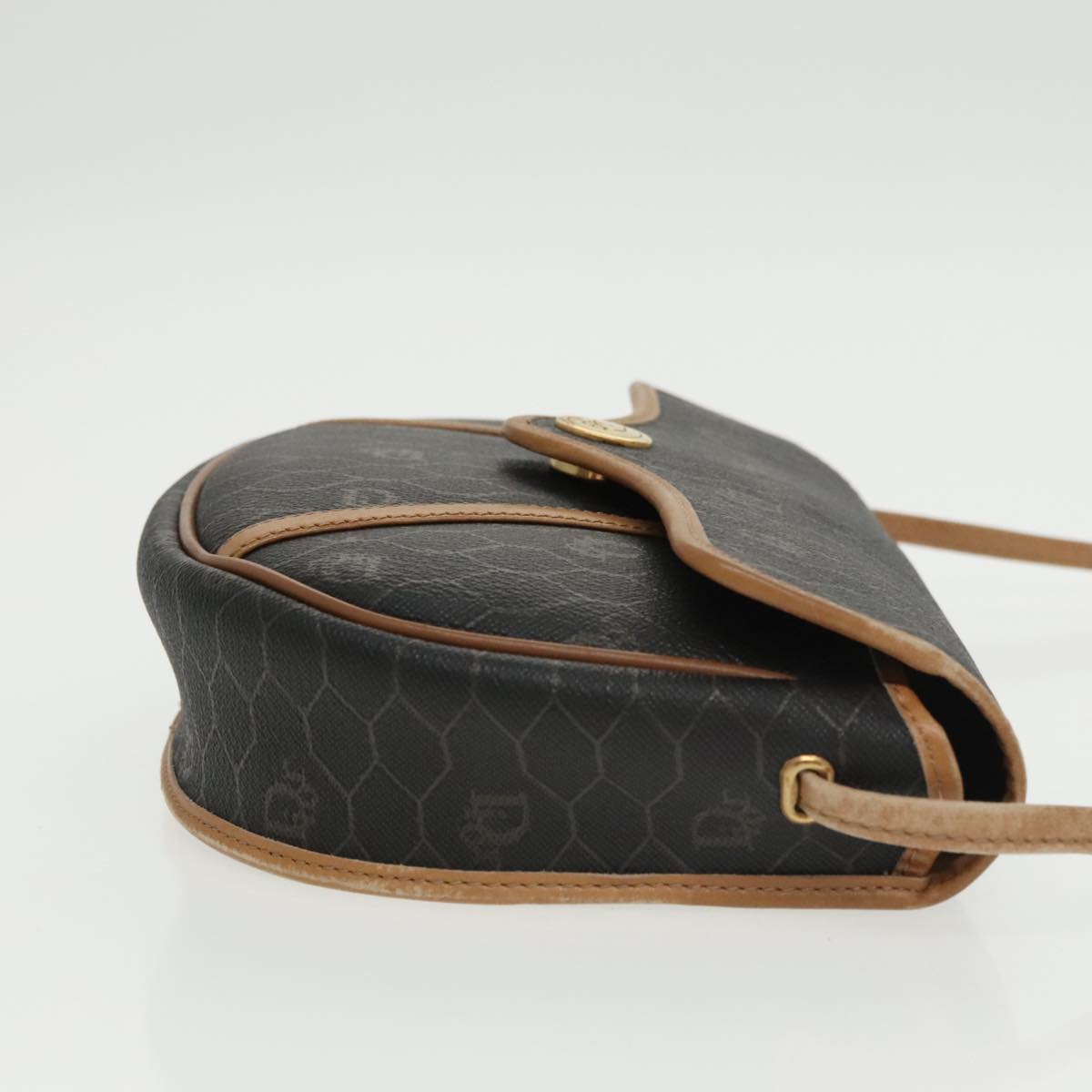 Dior Honeycomb  Canvas Shoulder Bag (Pre-Owned)