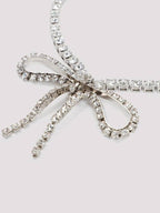 Balenciaga necklace pendant 748035 TZ23S 7155 SILVER CRYSTAL