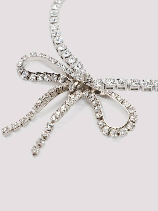 Balenciaga necklace pendant 748035 TZ23S 7155 SILVER CRYSTAL