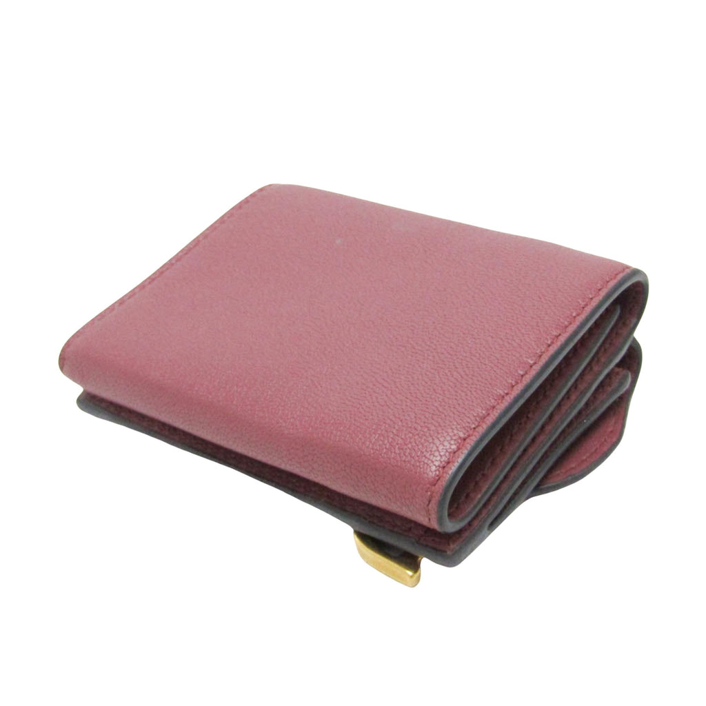 Dior Saddle  Leather Wallet  (Pre-Owned)
