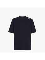 Fendi Jersey Short Sleeve T-Shirt Blue