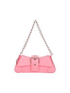 Balenciaga chain shoulder bag pink