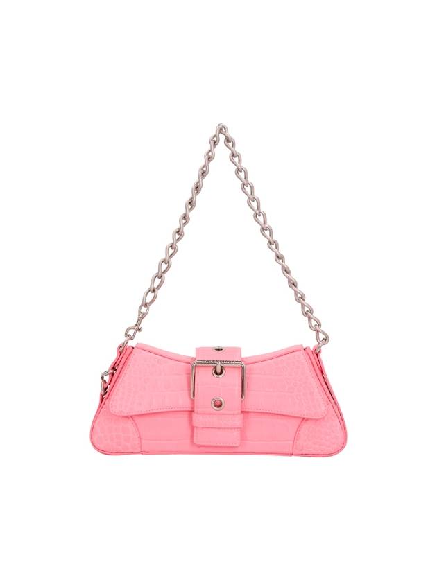 Balenciaga chain shoulder bag pink