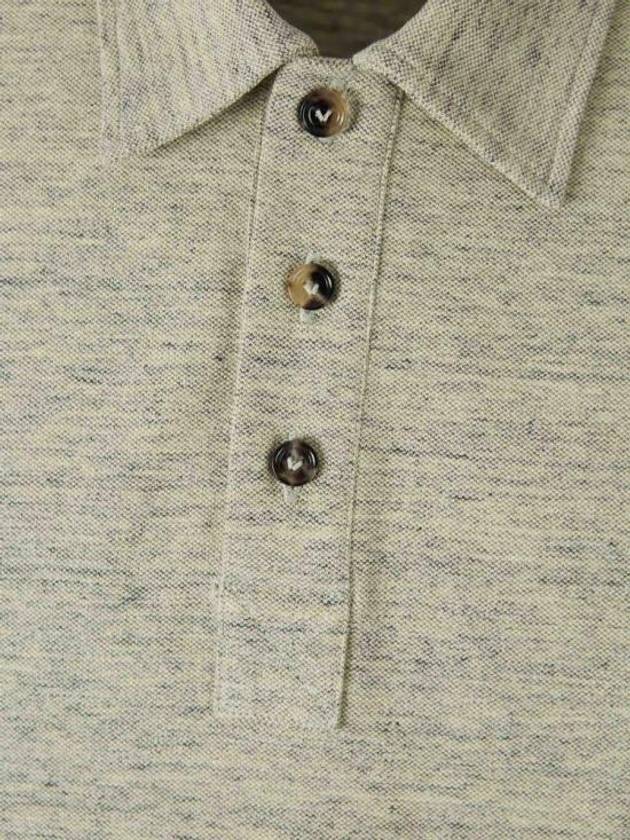 Bottega Veneta Embroidered Logo PK Shirt Chick Melange