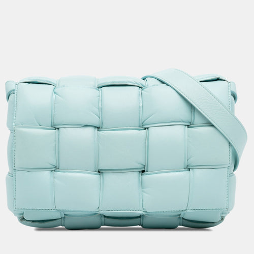 Bottega Veneta Calfskin Intrecciato Padded Cassette Crossbody Bag