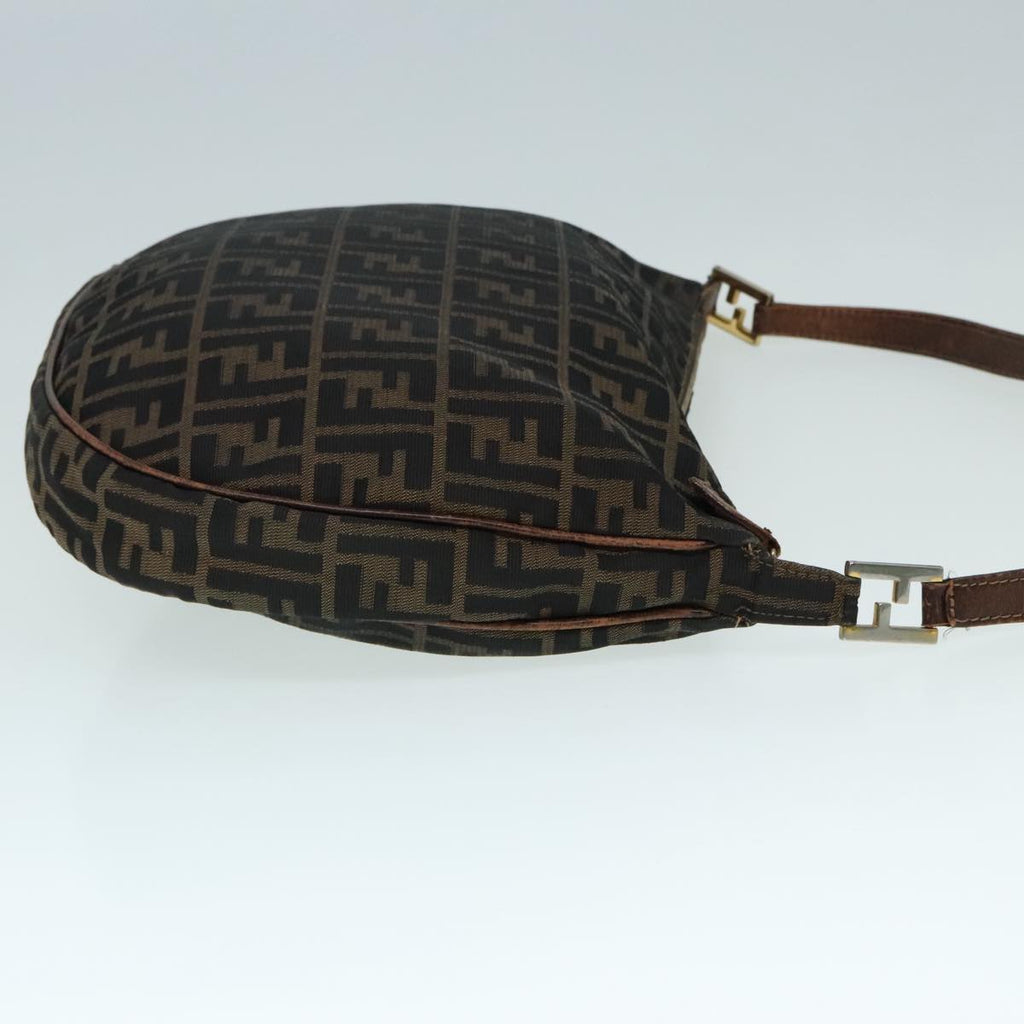 Fendi Zucca  Canvas Shoulder Bag ()