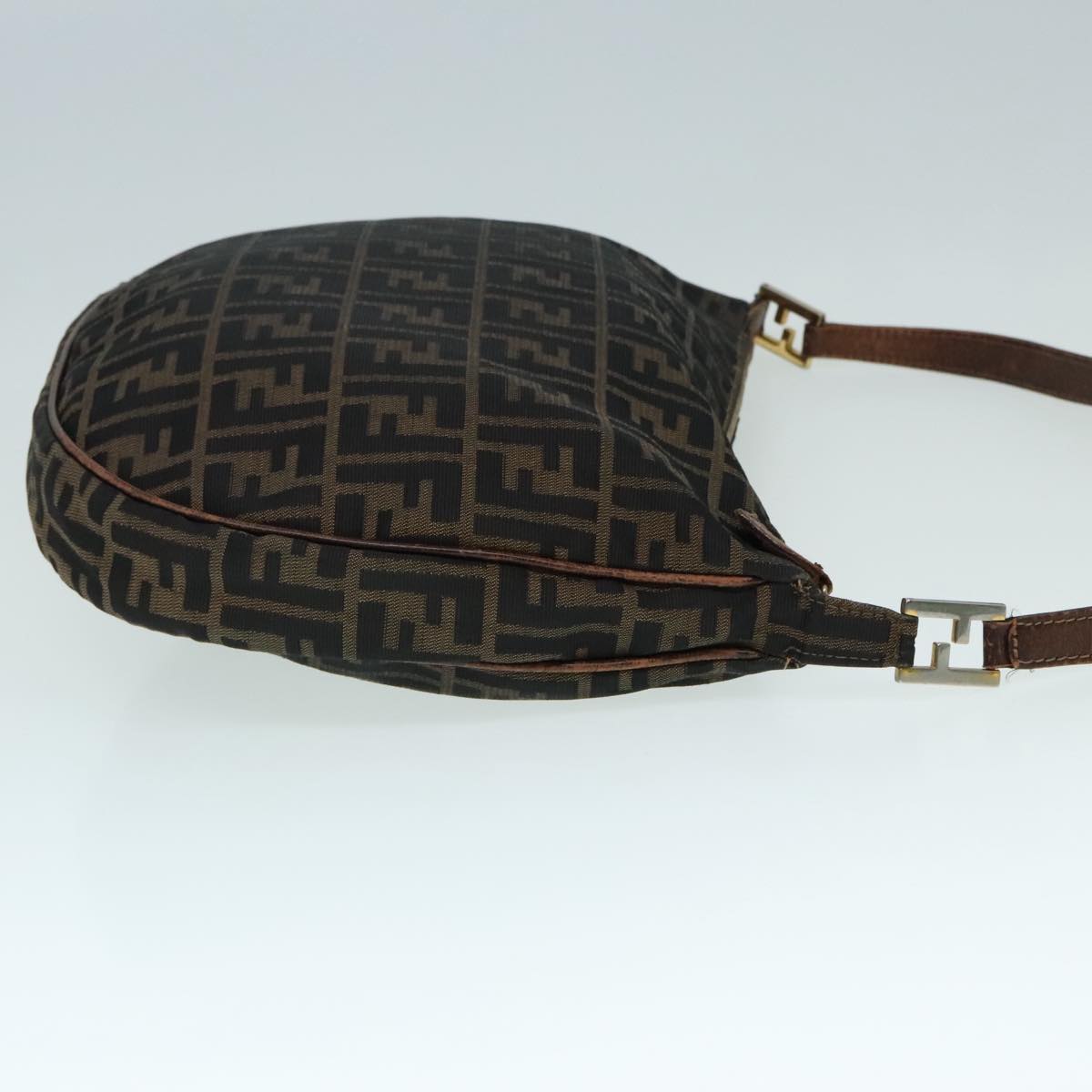Fendi Zucca  Canvas Shoulder Bag ()