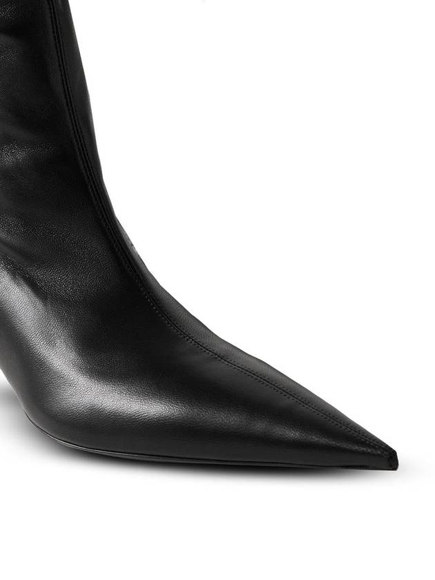 Balenciaga Avenue Nappa Leather Long Boots Black