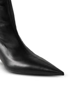 Balenciaga Avenue Nappa Leather Long Boots Black