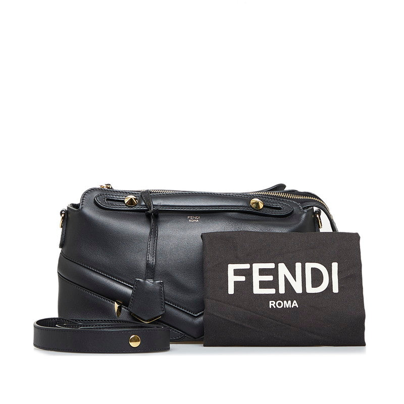 FENDI Shoulder Bag in Leather Black Ladies 8BL124