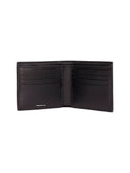 Balenciaga Le Cargoll Square Fold Lambskin Bicycle Wallet Black