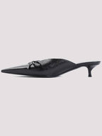 Balenciaga Women Knife Bow 40mm Mule Black