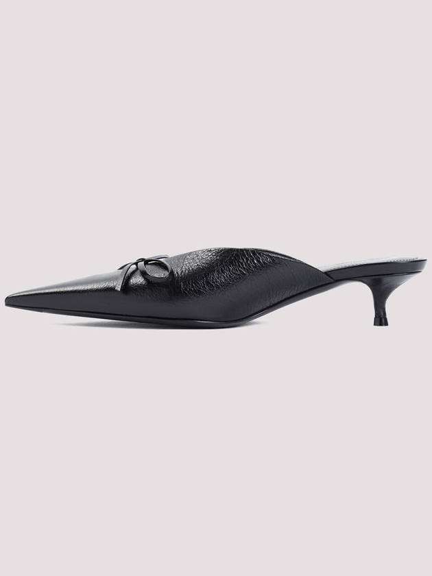 Balenciaga Women Knife Bow 40mm Mule Black