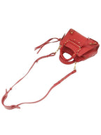Balenciaga Red Calfskin Neo Classic Top Handle Mini City 2WAY 638524