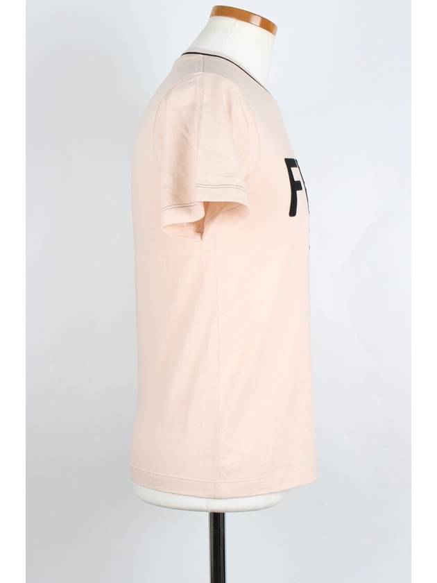 Fendi Women s Logo Embroidered T Shirt XS