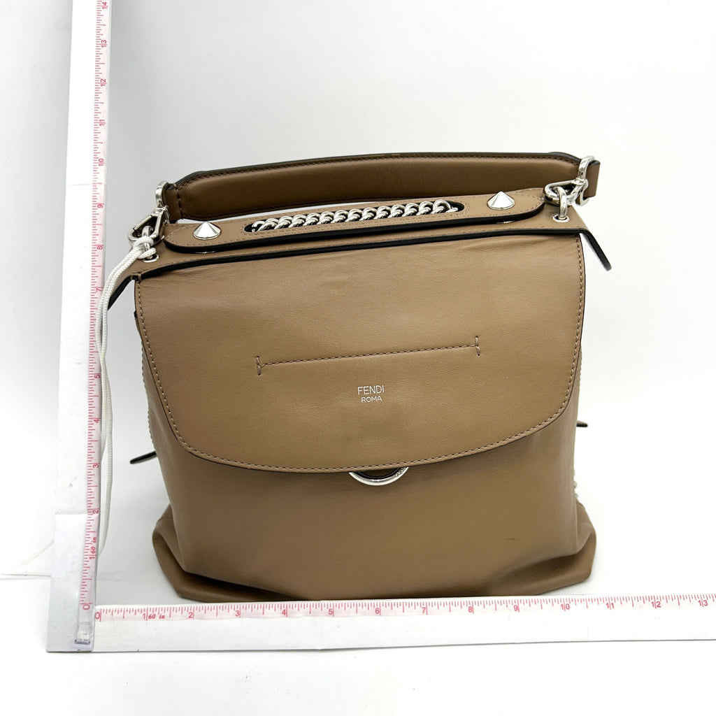 FENDI Vitello Century Opaco Large Back to School Backpack LA17446
