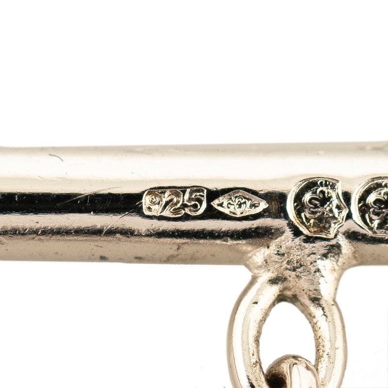 Saint Laurent Charm Bracelet Bangle in Silver Ladies