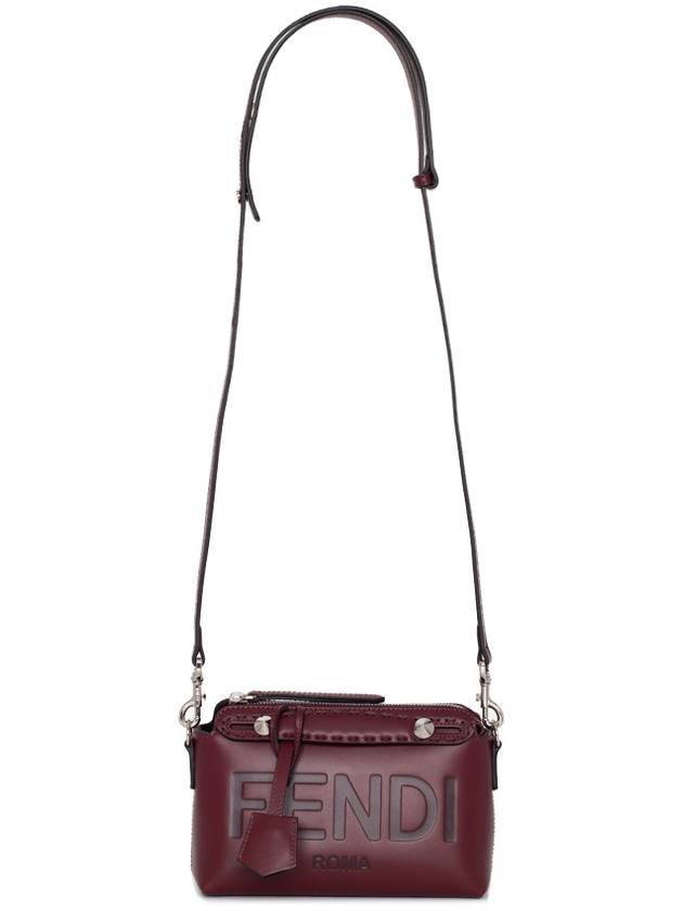 Fendi By The Way Boston Shoulder Bag Barolo Wine