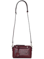 Fendi By The Way Boston Shoulder Bag Barolo Wine