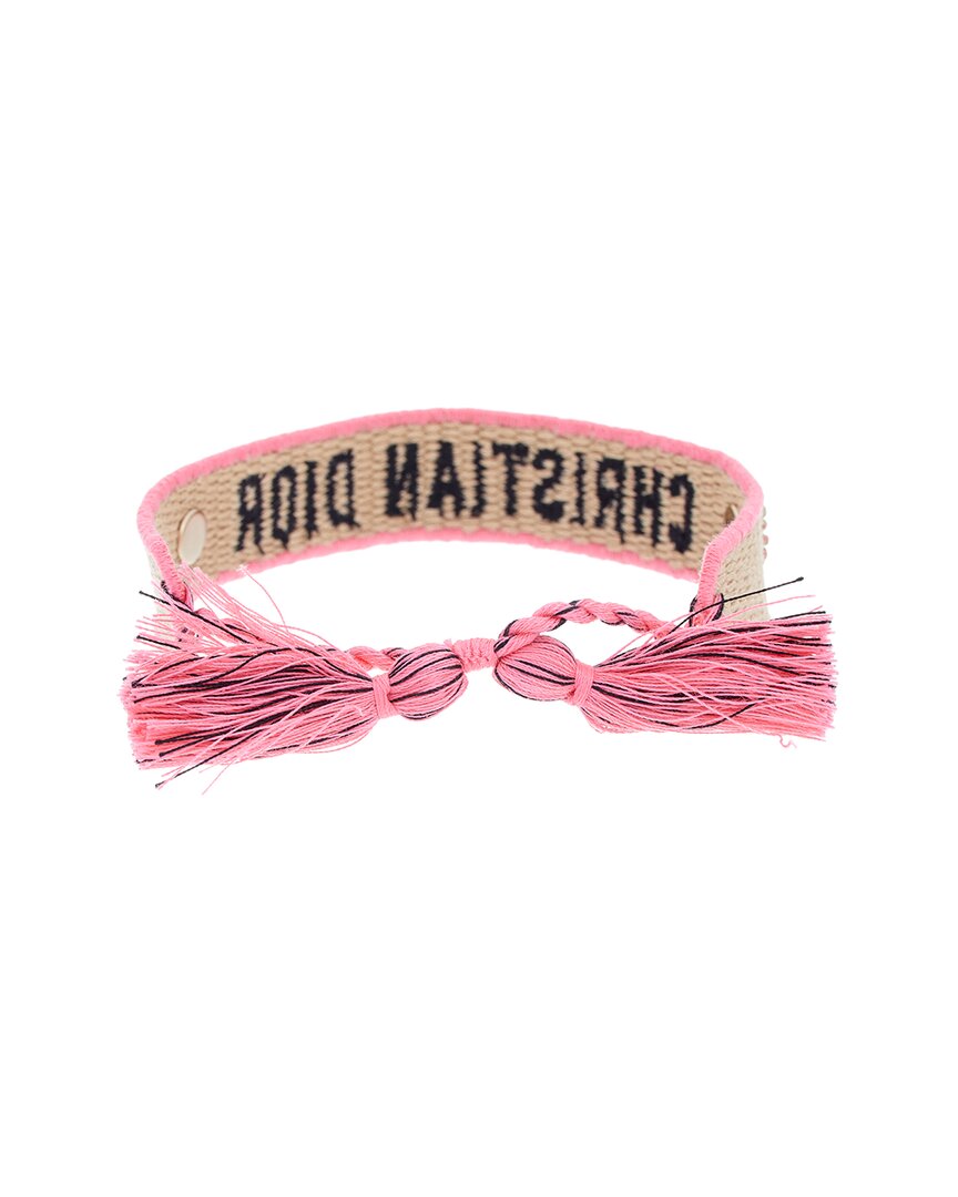 Dior Dioriviera Raffia Bracelet