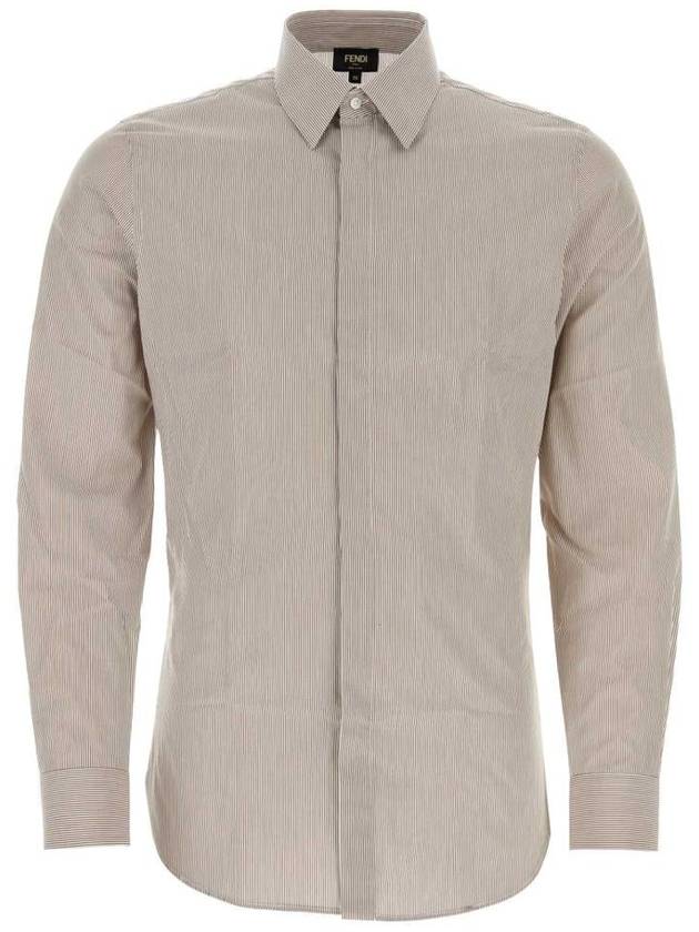 Fendi long sleeve shirt FS0585APQ3 F06WU PRINTED