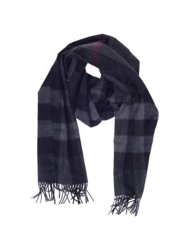 Burberry muffler scarf 4031051GRIGIOSCURO GRAY