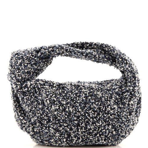 Bottega Veneta Jodie Hobo Boucle Denim Mini