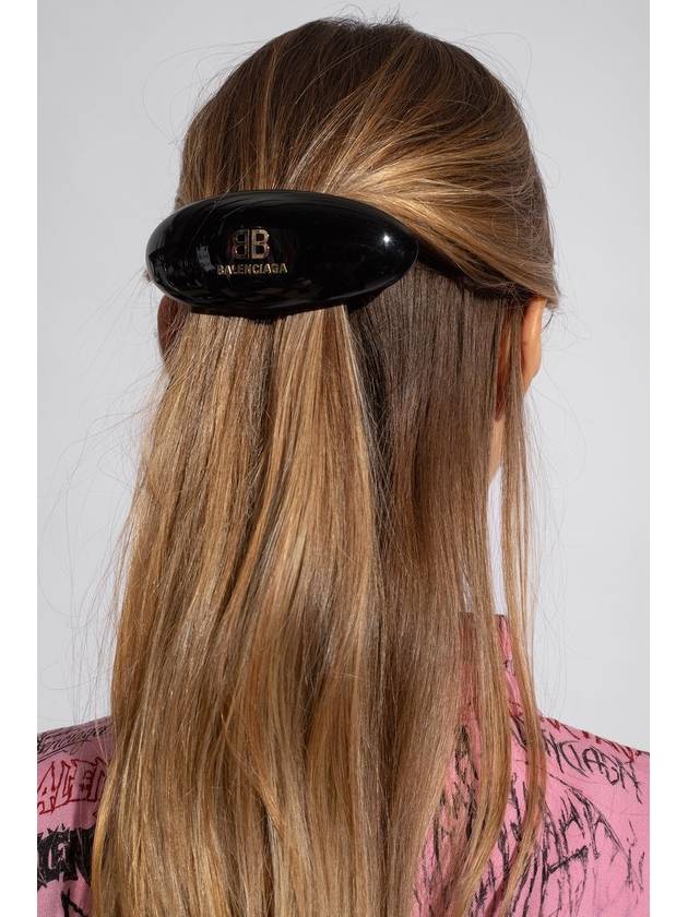 Balenciaga 24 ss logo APPLIQUE hair clip 765355 TZ25C 1042 B0111046328
