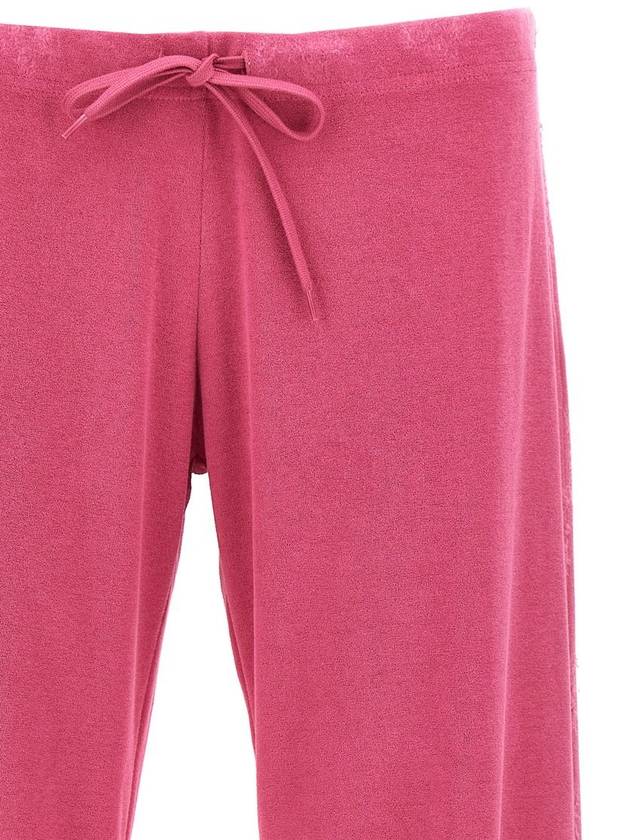 Balenciaga drawstring track pants dark pink
