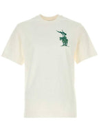 Burberry EKD Cotton Short Sleeve T-Shirt Chalk White