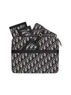 Diortravel Oblique Clutch Bag Kit Blue Dior