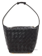 Bottega Veneta Candy Wallace Intrecciato Tote Bag Brown