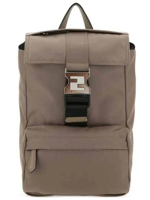 Fendi Small Fendiness Backpack Brown