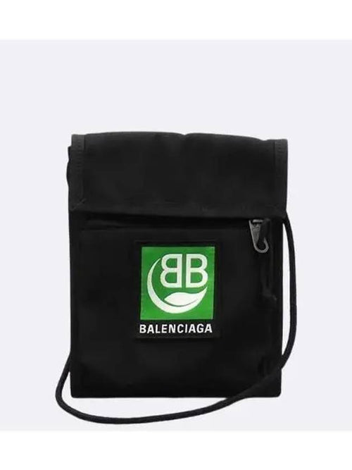 Balenciaga 532298 Black color fabric explorer strap pouch