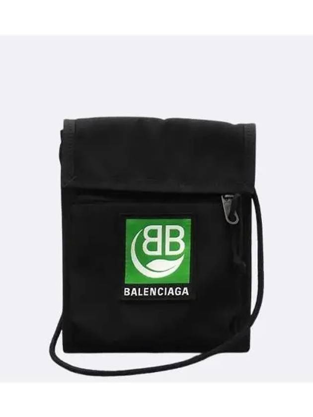 Balenciaga 532298 Black color fabric explorer strap pouch