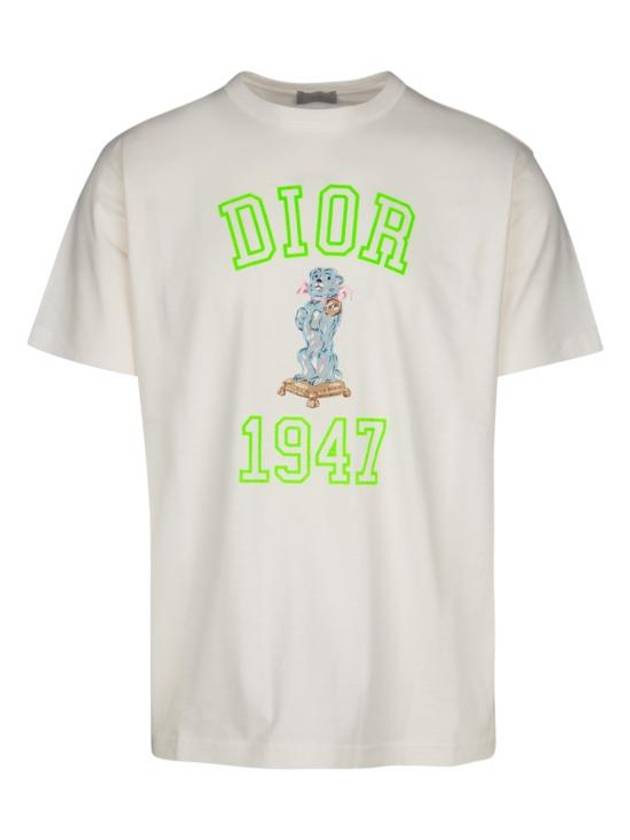 Barbie 1947 Casual Fit Short Sleeve T-Shirt Beige Dior