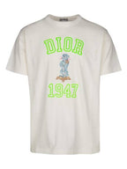 Barbie 1947 Casual Fit Short Sleeve T-Shirt Beige Dior
