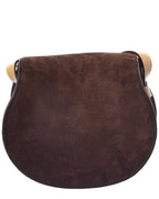 Chloe Marcie Mini Suede & Leather Crossbody