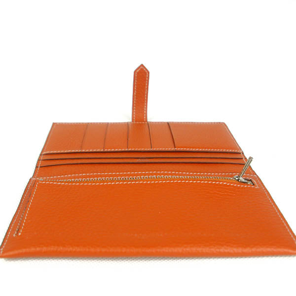 Hermes Wallet H008 Ladies Wallet Orange