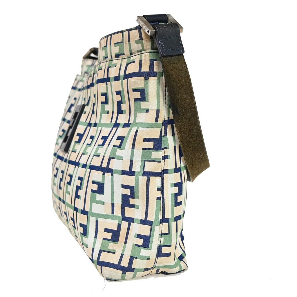 Fendi Zucca  Canvas Shoulder Bag ()