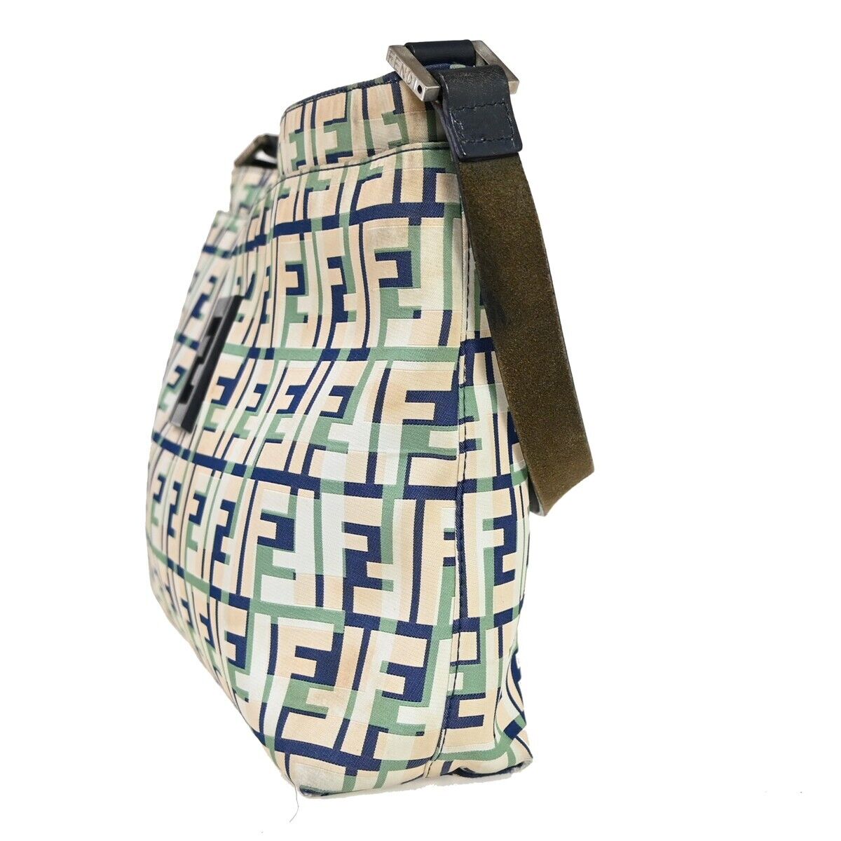Fendi Zucca  Canvas Shoulder Bag ()