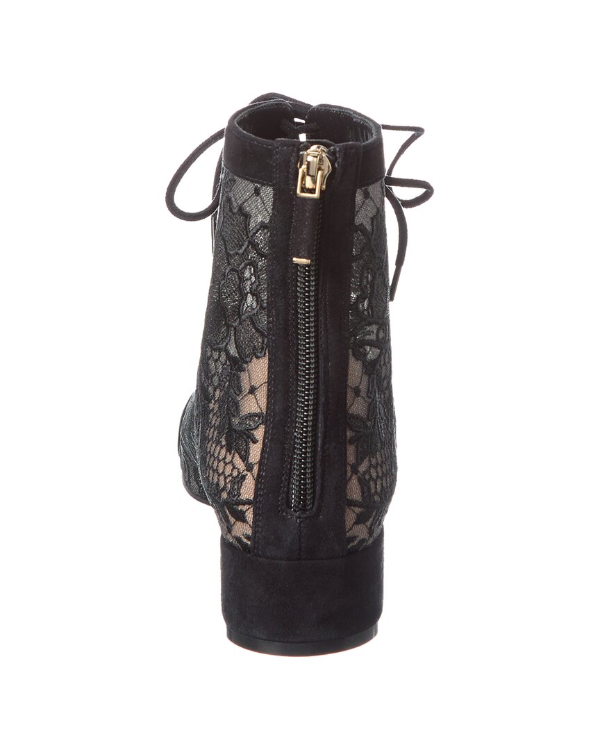Dior Lace-up Leather Bootie