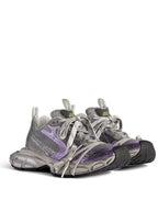 Balenciaga 3XL Low-Top Sneakers Purple Grey