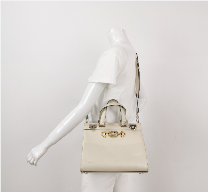 Gucci Zumi White 28cm Bag 250126781043043