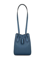 Fendi Origami Mini Bucket Bag Blue