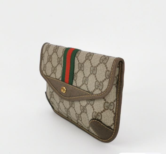 Gucci Ophidia Wallet Clutch Brown 250114781024542