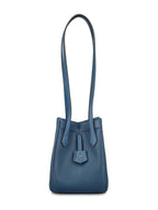Fendi Origami Mini Bucket Bag Blue