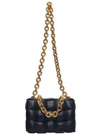 Bottega Veneta 631421 Padded cassette gold chain shoulder bag