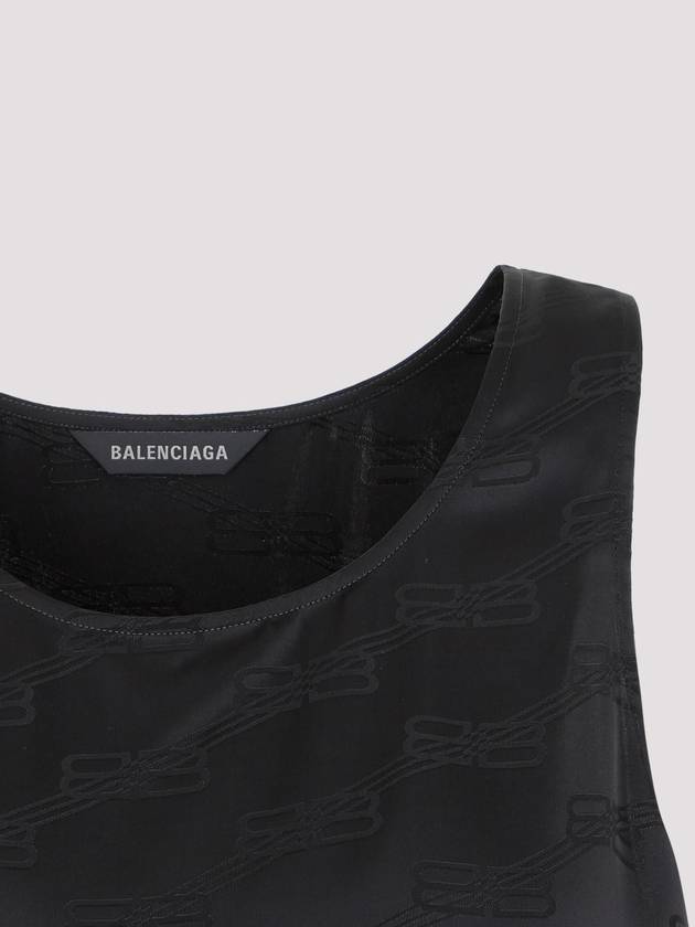 Balenciaga sleeveless t-shirt 746254 TMO68 1000 BLACK